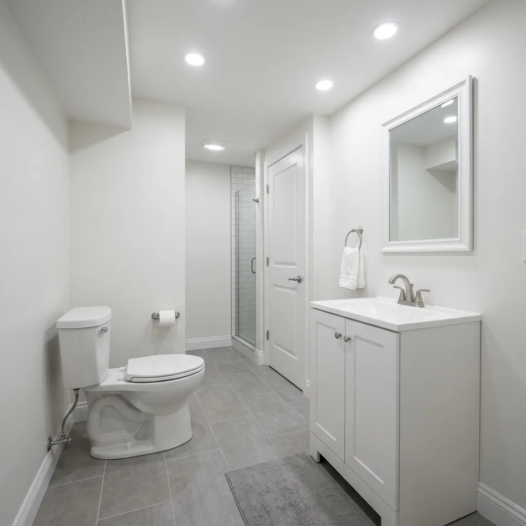 Basement Bathroom